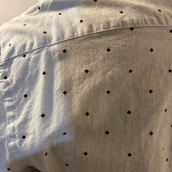 Old Navy Long Sleeve Button Up beige Large Cotton - Picture 7 of 7